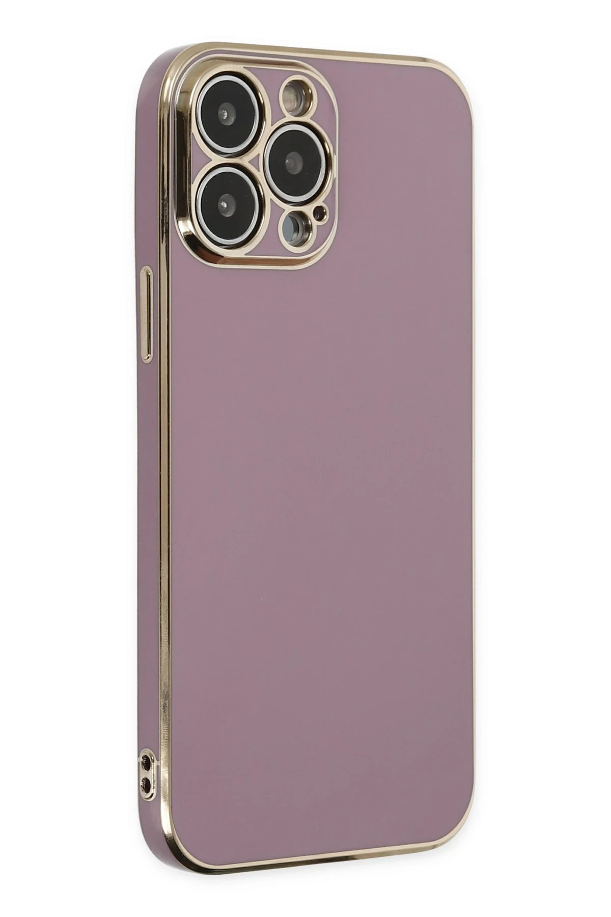 Newface iPhone 14 Pro Kılıf Volet Silikon - Mor
