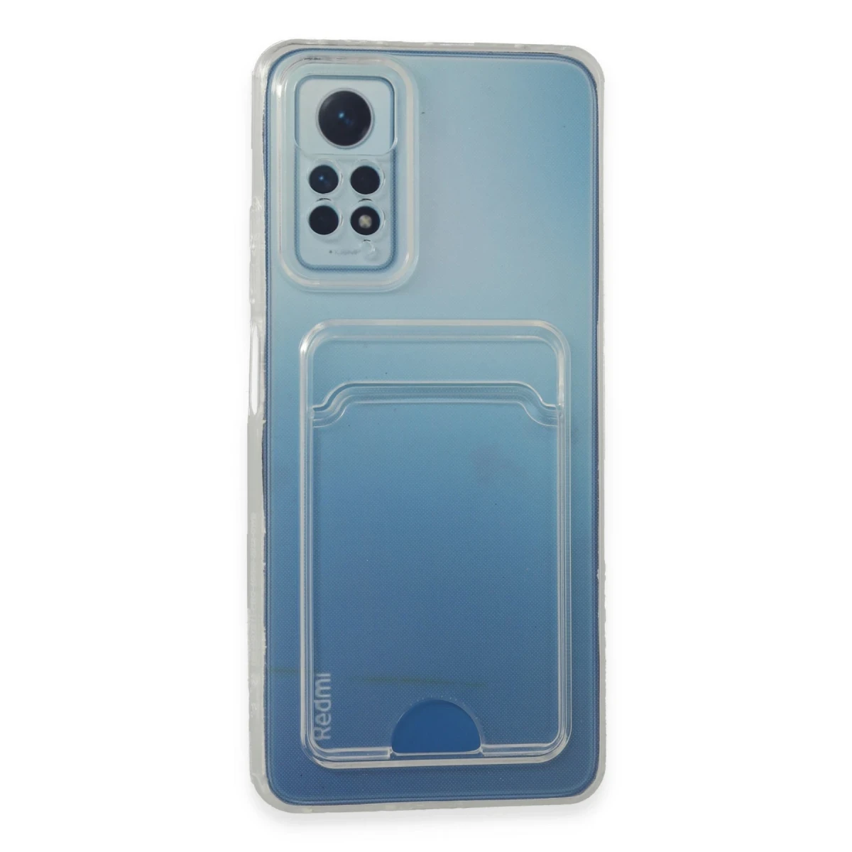 Newface Xiaomi Redmi Note 12 Pro 4G Kılıf Kart Şeffaf Silikon - Şeffaf — görsel 5