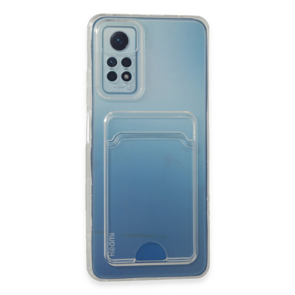 Newface Xiaomi Redmi Note 12 Pro 4G Kılıf Kart Şeffaf Silikon - Şeffaf — görsel 9