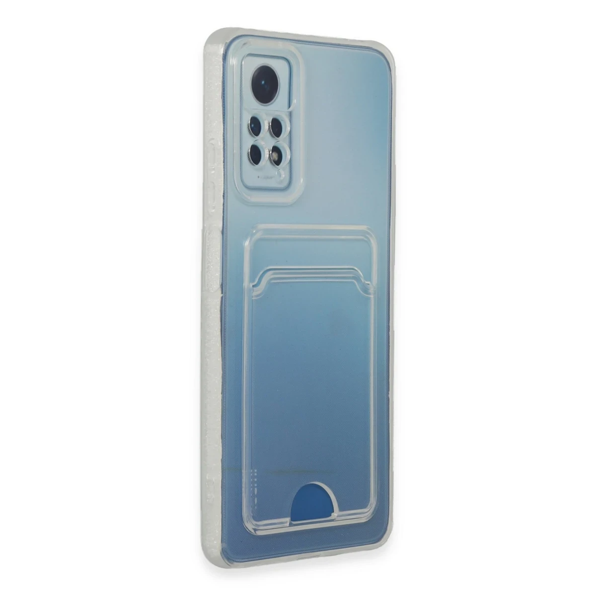 Newface Xiaomi Redmi Note 12 Pro 4G Kılıf Kart Şeffaf Silikon - Şeffaf — görsel 6
