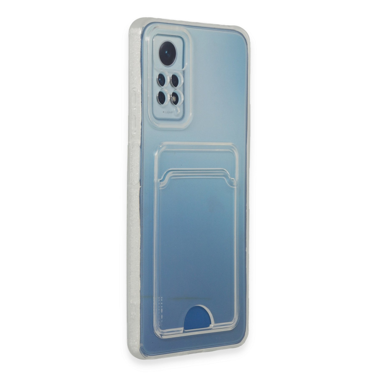 Newface Xiaomi Redmi Note 12 Pro 4G Kılıf Kart Şeffaf Silikon - Şeffaf — görsel 10