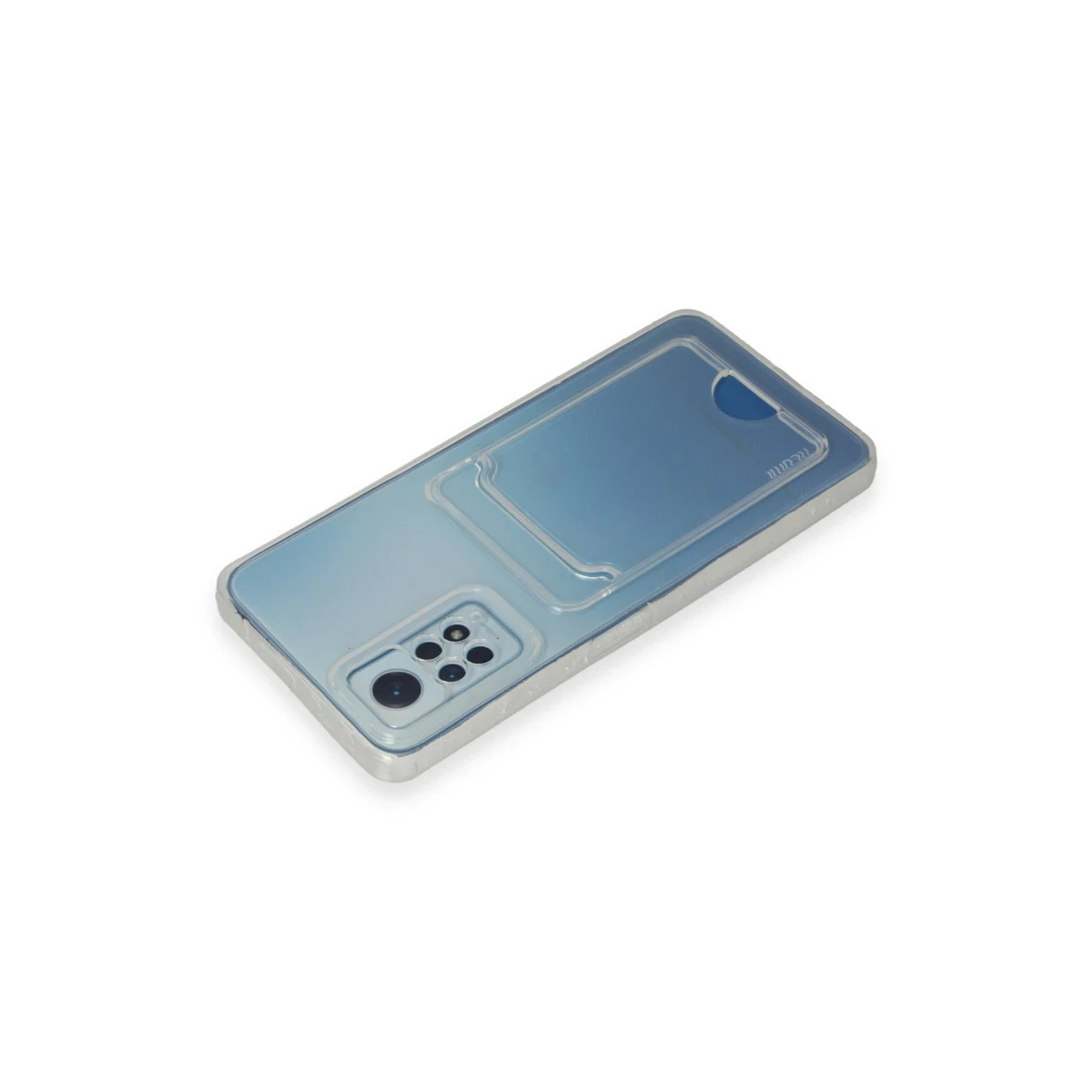 Newface Xiaomi Redmi Note 12 Pro 4G Kılıf Kart Şeffaf Silikon - Şeffaf — görsel 7