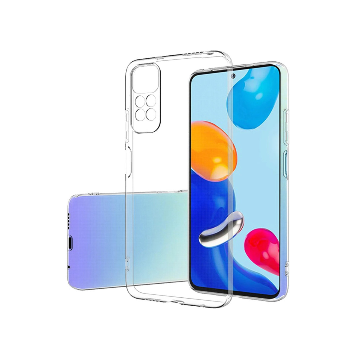 Newface Xiaomi Redmi Note 12 Pro 4G Kılıf Lüx Şeffaf Silikon — görsel 7