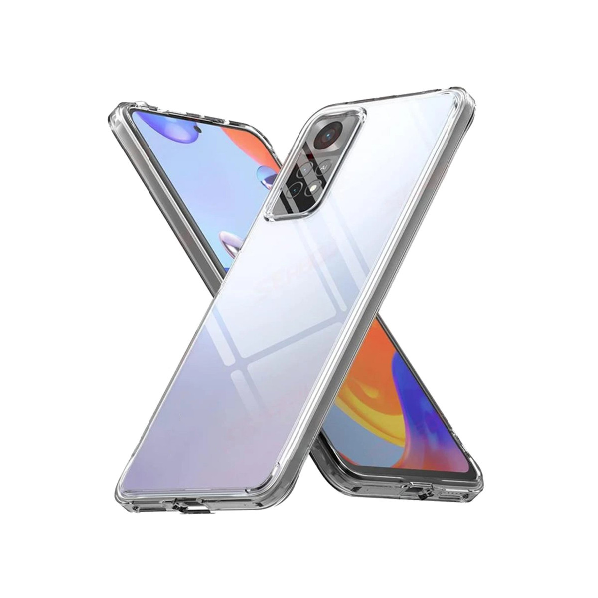 Newface Xiaomi Redmi Note 12 Pro 4G Kılıf Lüx Şeffaf Silikon — görsel 8