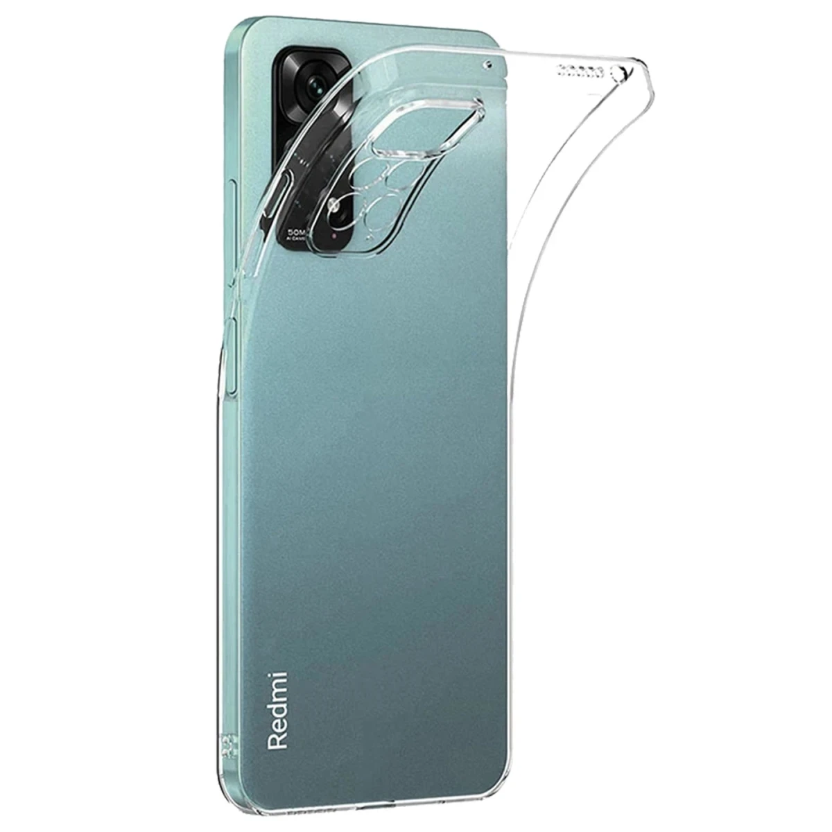 Newface Xiaomi Redmi Note 12 Pro 4G Kılıf Lüx Şeffaf Silikon — görsel 6