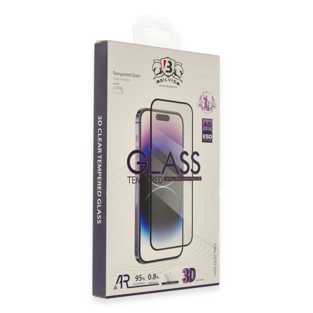 Newface Apple iPhone 13 Pro Max Bilvis 3D Cam Ekran Koruyucu — görsel 7