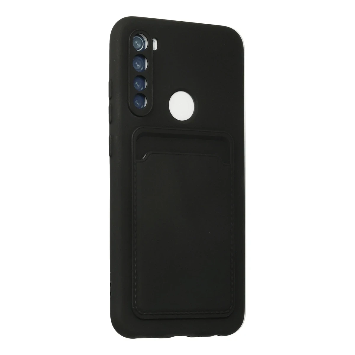 Newface Xiaomi Redmi Note 8 Kılıf Kelvin Kartvizitli Silikon - Siyah — görsel 5