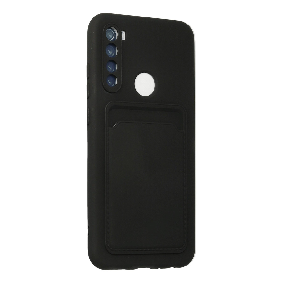 Newface Xiaomi Redmi Note 8 Kılıf Kelvin Kartvizitli Silikon - Siyah — görsel 8