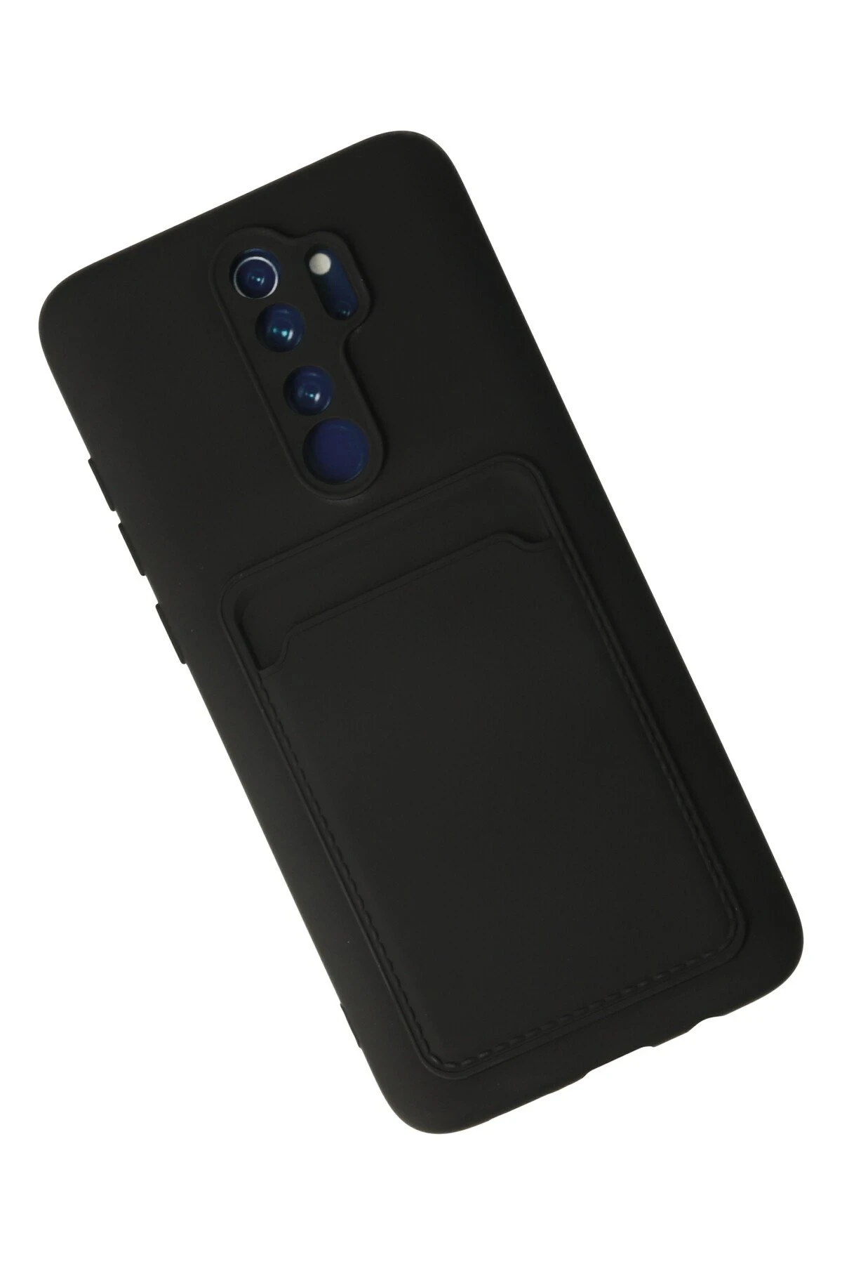 Newface Xiaomi Redmi Note 8 Pro Kılıf Kelvin Kartvizitli Silikon - Siyah — görsel 3
