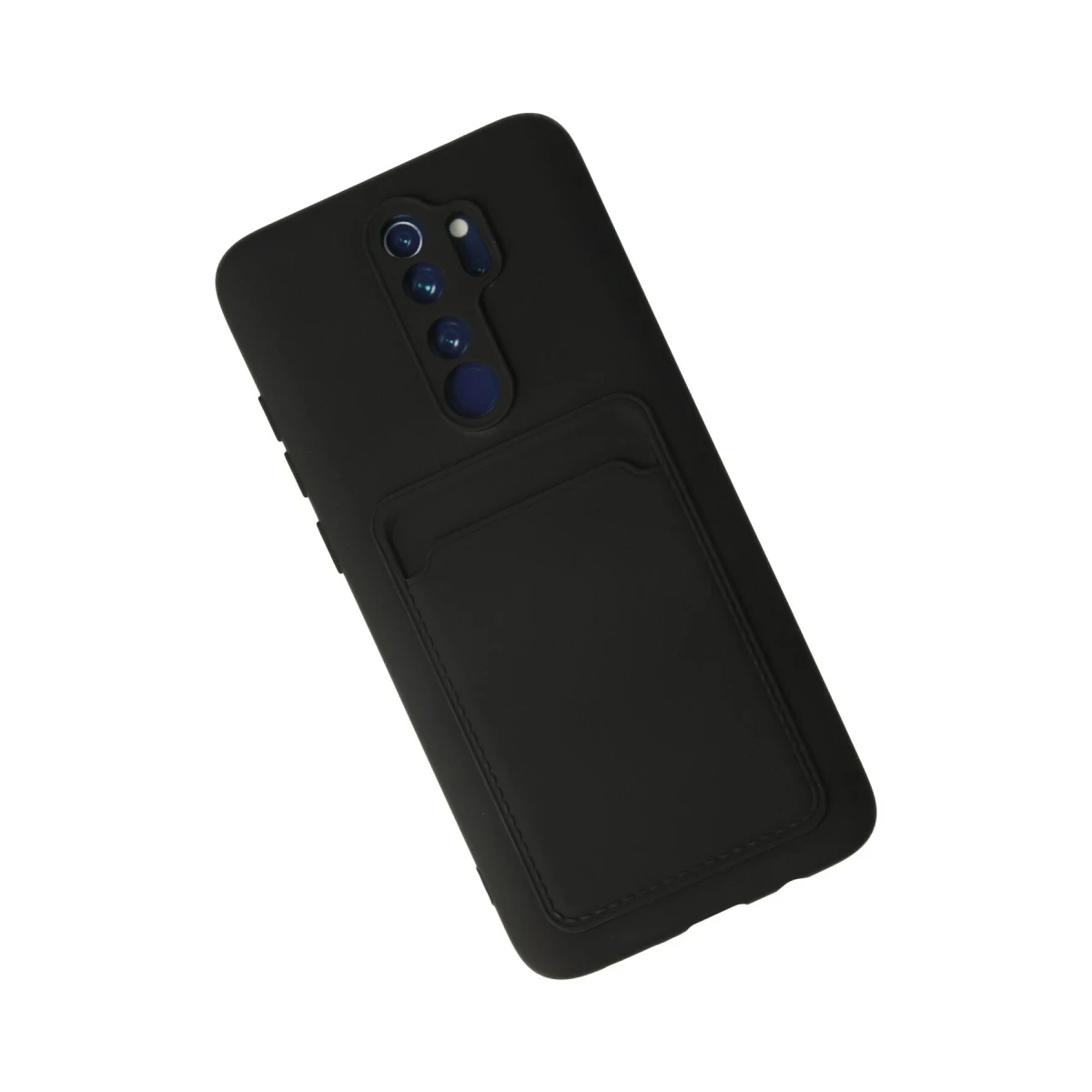 Newface Xiaomi Redmi Note 8 Pro Kılıf Kelvin Kartvizitli Silikon - Siyah — görsel 6
