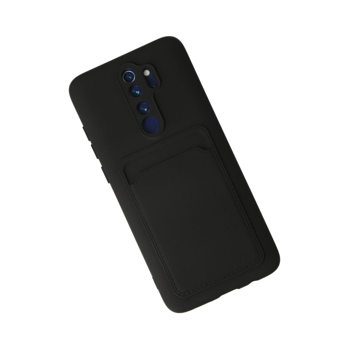 Newface Xiaomi Redmi Note 8 Pro Kılıf Kelvin Kartvizitli Silikon - Siyah — görsel 9