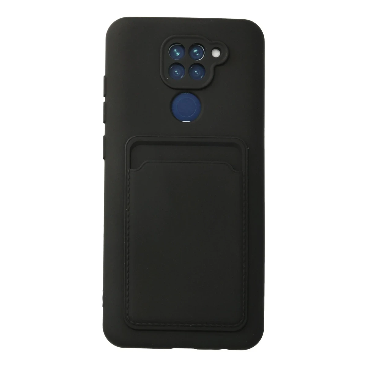 Newface Xiaomi Redmi Note 9 Kılıf Kelvin Kartvizitli Silikon - Siyah — görsel 4