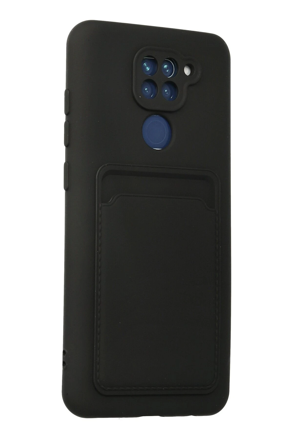 Newface Xiaomi Redmi Note 9 Kılıf Kelvin Kartvizitli Silikon - Siyah — görsel 2