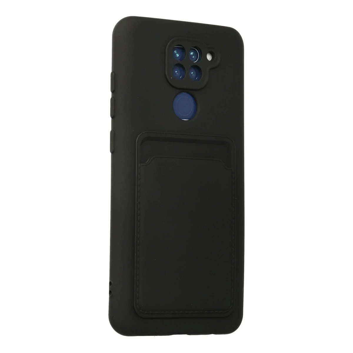 Newface Xiaomi Redmi Note 9 Kılıf Kelvin Kartvizitli Silikon - Siyah — görsel 5