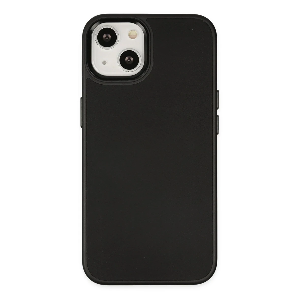 Newface Apple iPhone 14 Plus Kılıf Asya Deri Silikon - Siyah — görsel 5