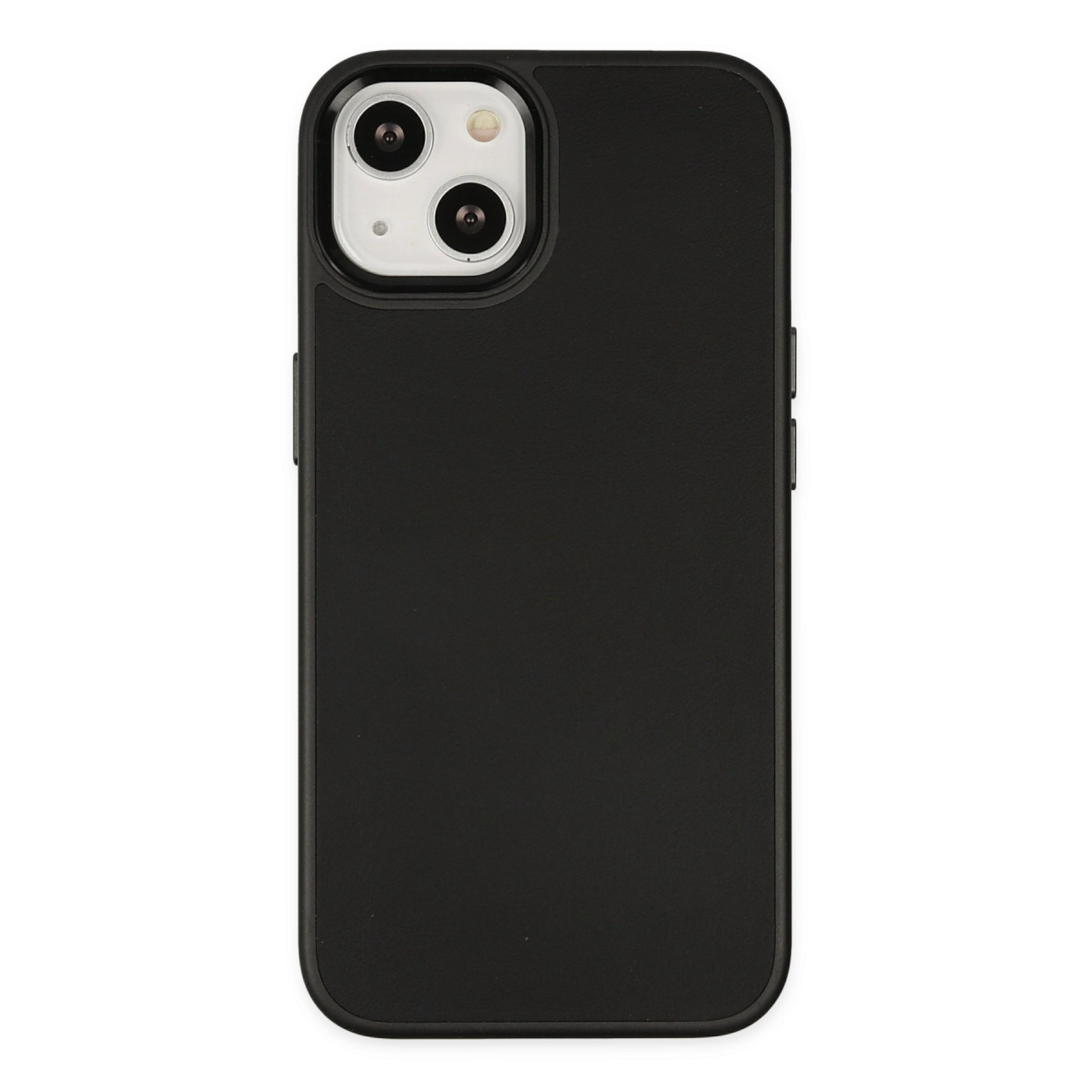 Newface Apple iPhone 14 Plus Kılıf Asya Deri Silikon - Siyah — görsel 9