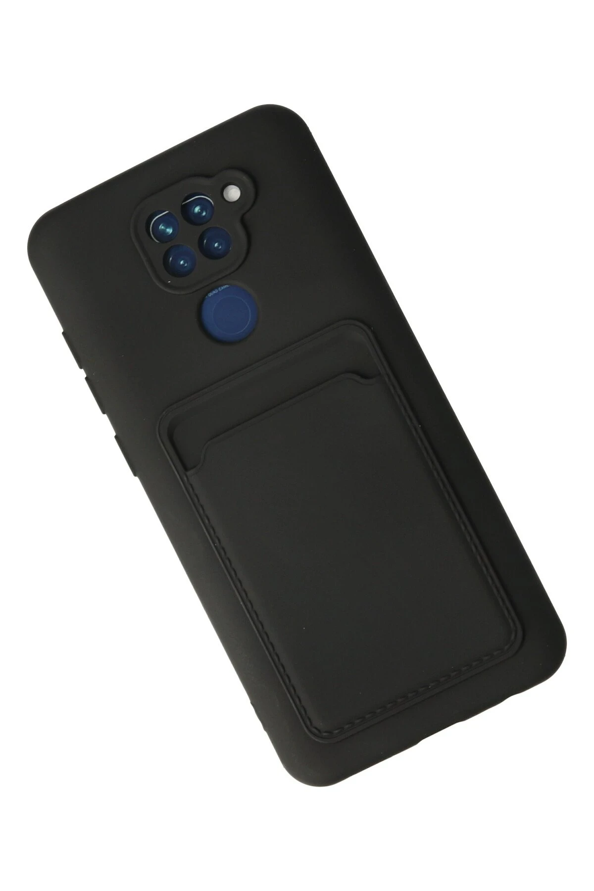 Newface Xiaomi Redmi Note 9 Kılıf Kelvin Kartvizitli Silikon - Siyah — görsel 3