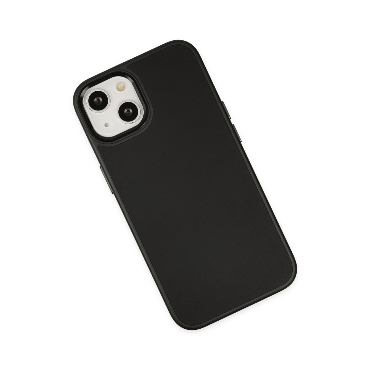 Newface Apple iPhone 14 Plus Kılıf Asya Deri Silikon - Siyah — görsel 11