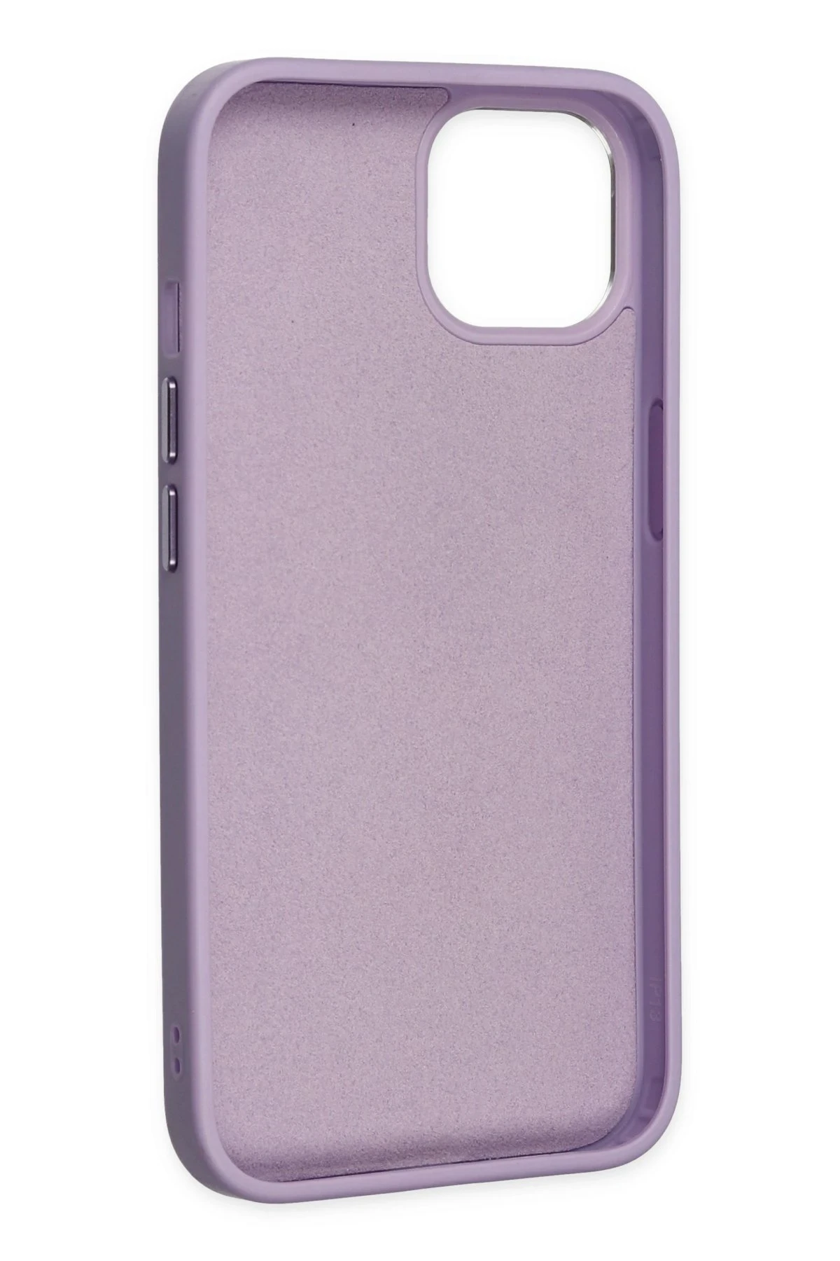 Newface iPhone 14 Plus Kılıf Asya Deri Silikon - Lila