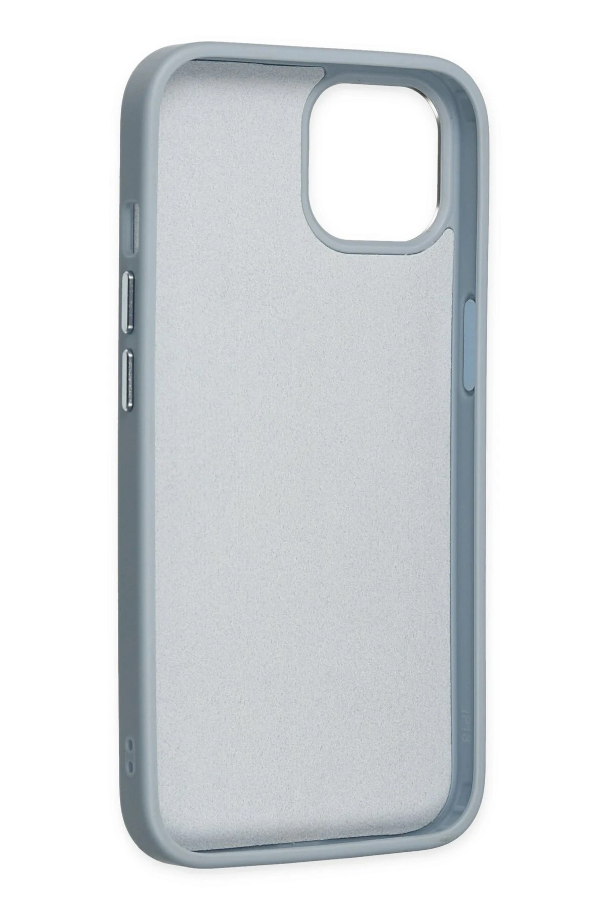 Newface iPhone 14 Plus Kılıf Asya Deri Silikon - Sierra Blue