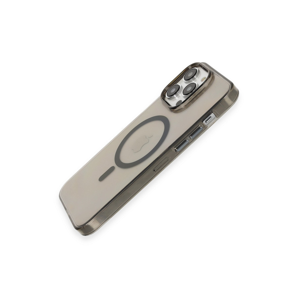 Newface Apple iPhone 13 Pro Max Kılıf Tron Şeffaf Magsafe Kapak - Siyah — görsel 11