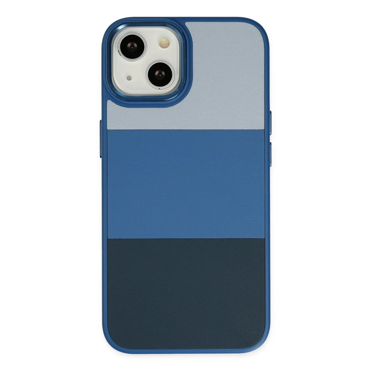 Newface Apple iPhone 14 Kılıf King Kapak - Açık Mavi-Lacivert — görsel 5