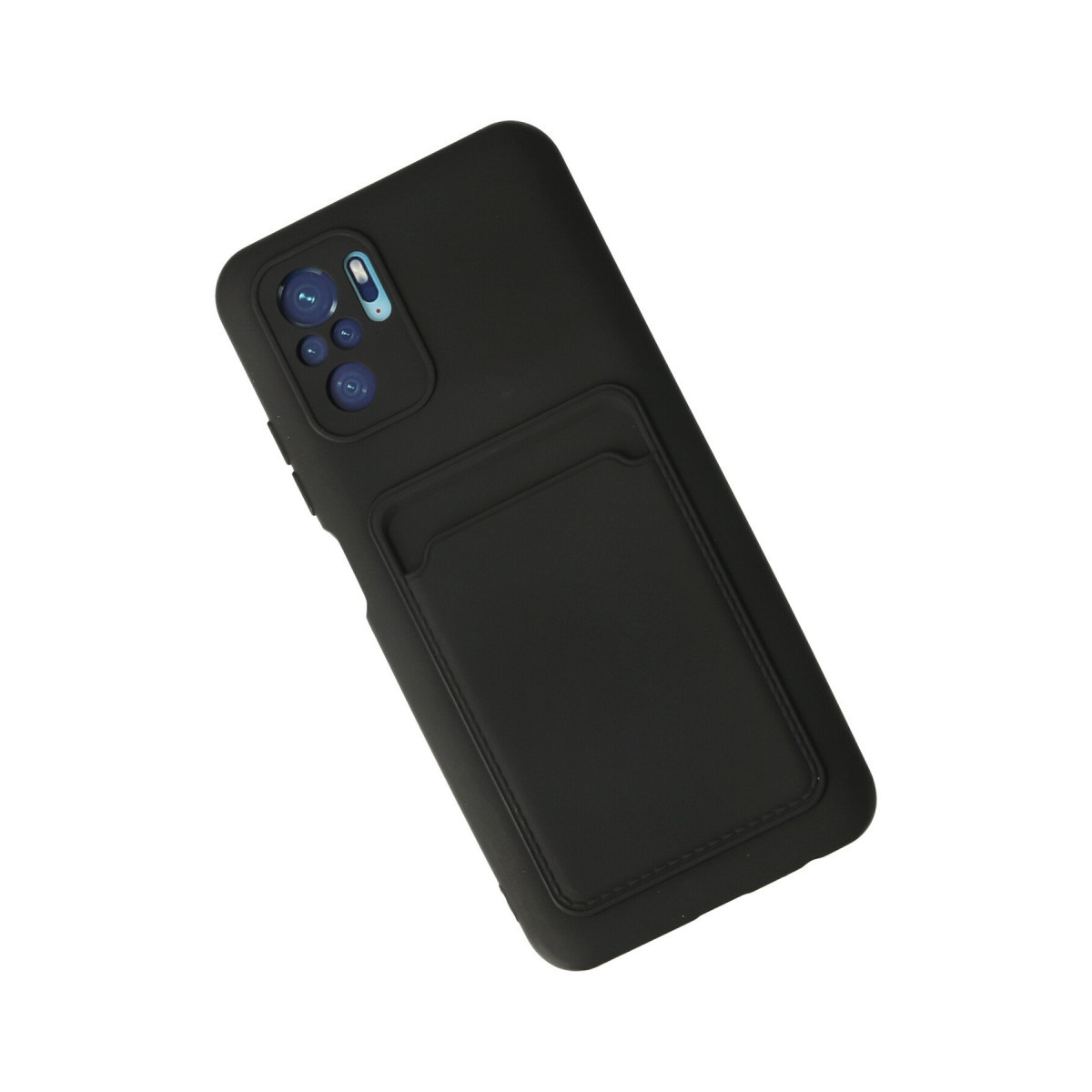 Newface Xiaomi Redmi Note 10S Kılıf Kelvin Kartvizitli Silikon - Siyah — görsel 9