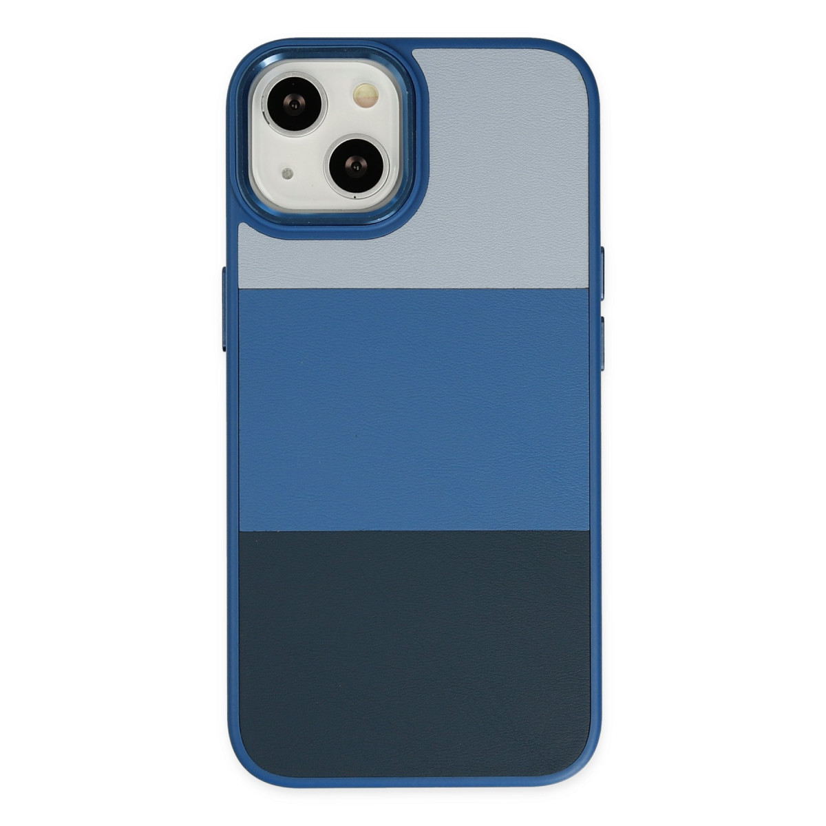 Newface Apple iPhone 14 Plus Kılıf King Kapak - Açık Mavi-Lacivert — görsel 9