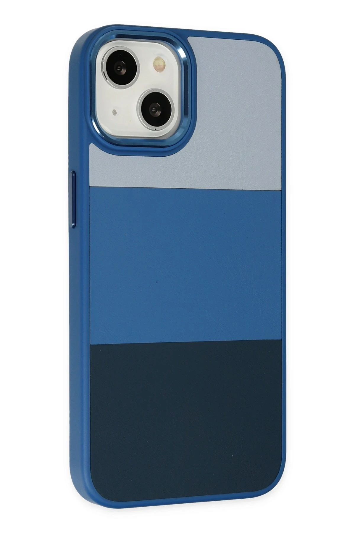 Newface Apple iPhone 14 Plus Kılıf King Kapak - Açık Mavi-Lacivert — görsel 2