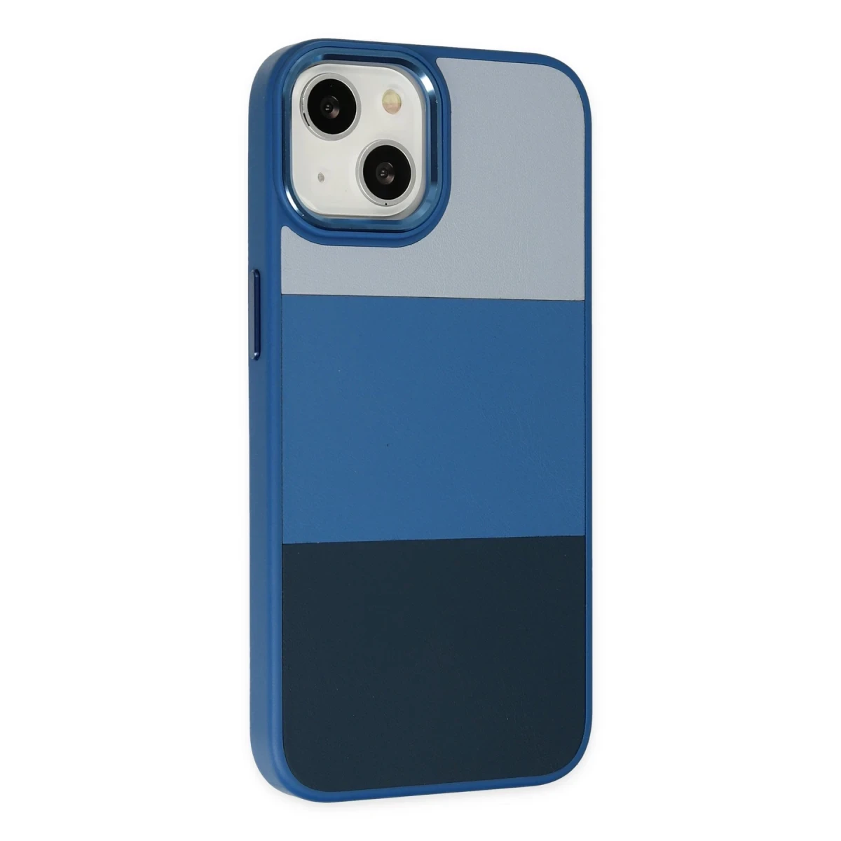 Newface Apple iPhone 14 Plus Kılıf King Kapak - Açık Mavi-Lacivert — görsel 6