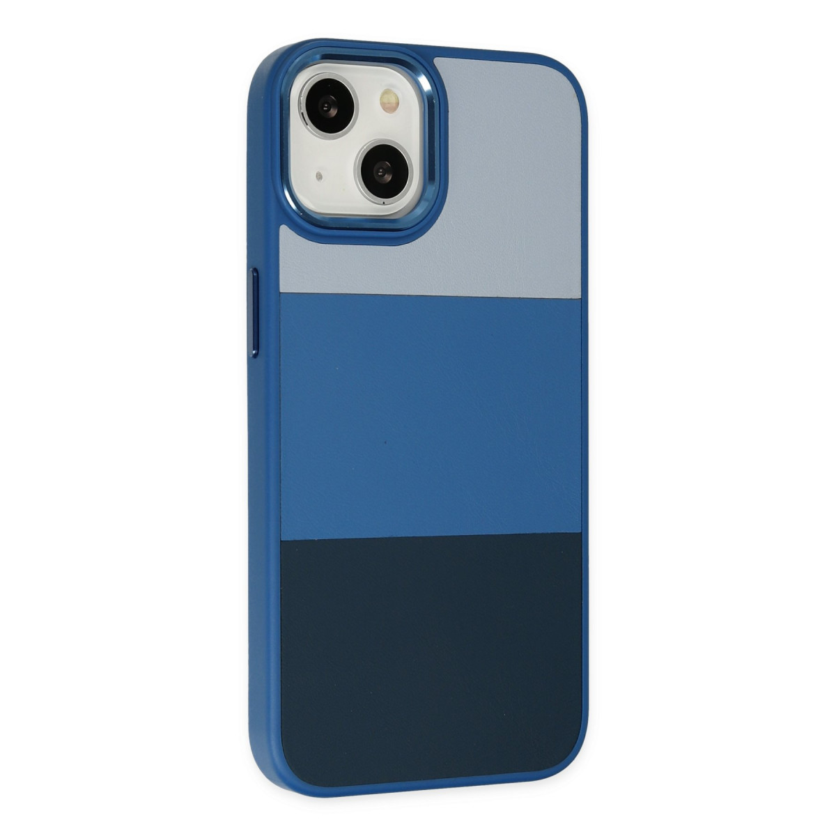 Newface Apple iPhone 14 Plus Kılıf King Kapak - Açık Mavi-Lacivert — görsel 10
