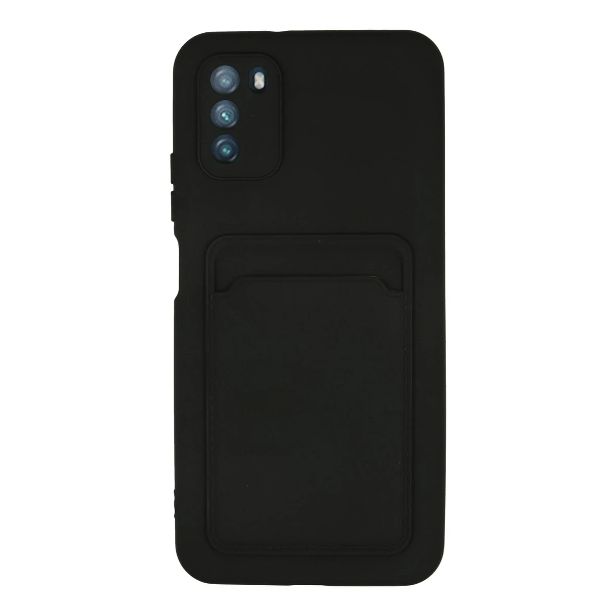 Newface Xiaomi Pocophone M3 Kılıf Kelvin Kartvizitli Silikon - Siyah — görsel 4