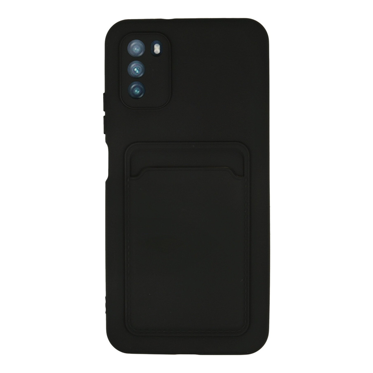 Newface Xiaomi Pocophone M3 Kılıf Kelvin Kartvizitli Silikon - Siyah — görsel 7