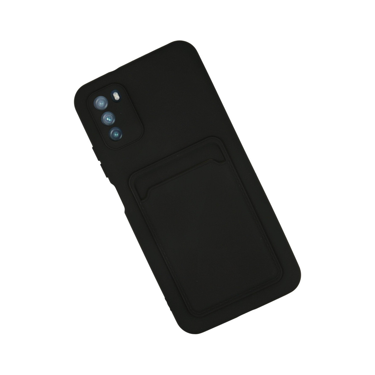 Newface Xiaomi Pocophone M3 Kılıf Kelvin Kartvizitli Silikon - Siyah — görsel 8