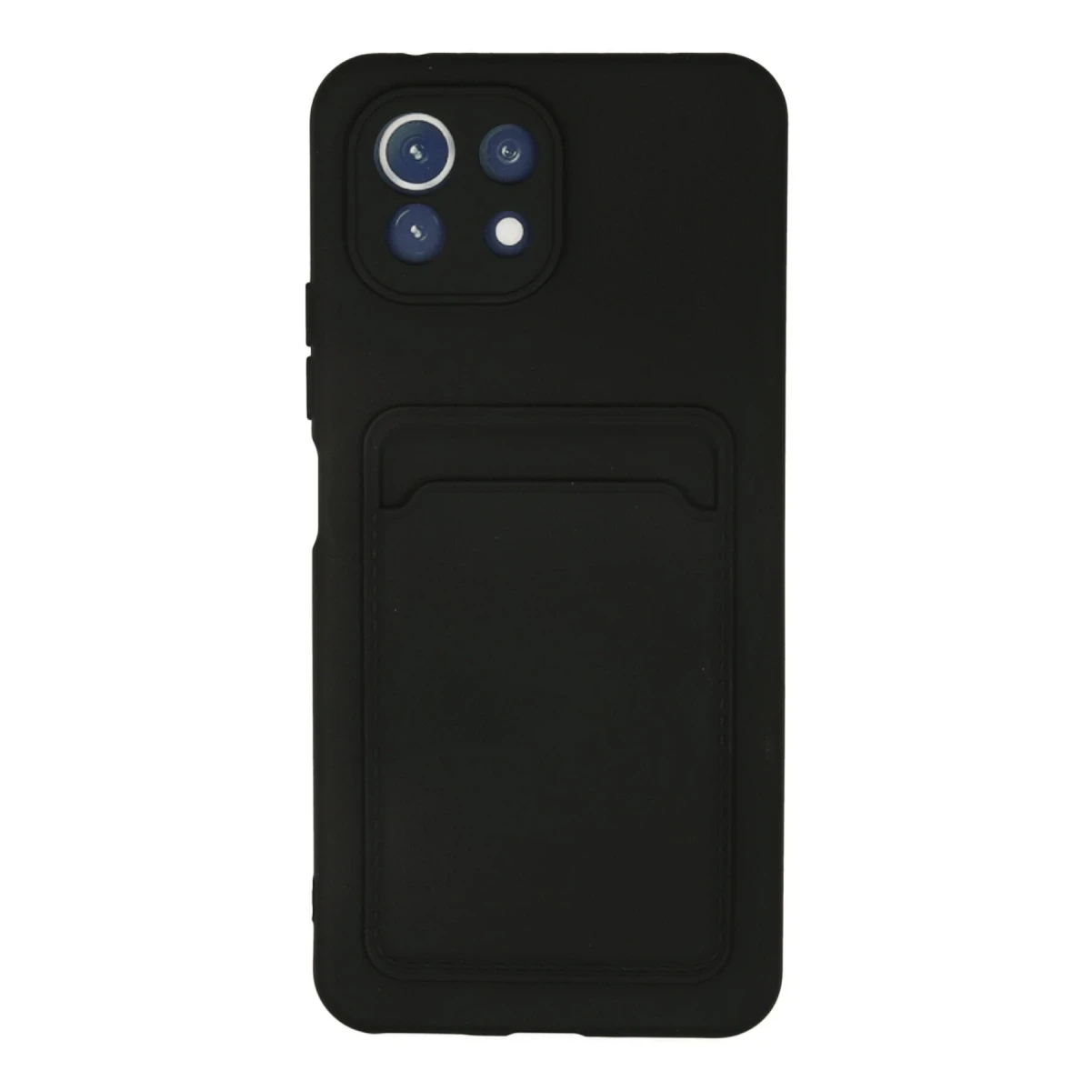 Newface Xiaomi Mi 11 Kılıf Kelvin Kartvizitli Silikon - Siyah — görsel 4
