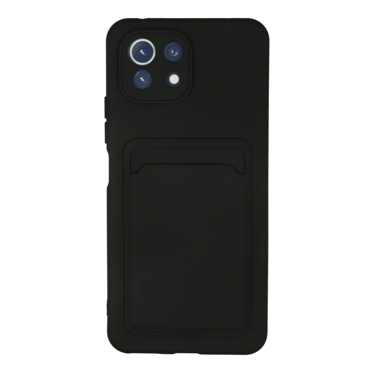 Newface Xiaomi Mi 11 Kılıf Kelvin Kartvizitli Silikon - Siyah — görsel 7