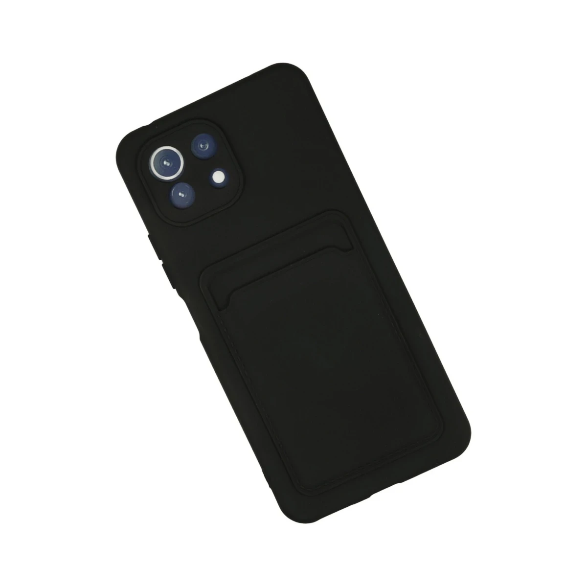 Newface Xiaomi Mi 11 Kılıf Kelvin Kartvizitli Silikon - Siyah — görsel 5