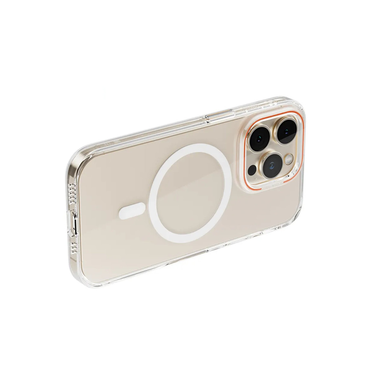 Newface Apple iPhone 14 Pro Kılıf Blueo Anti Drop Magsafe Kapak - Turuncu — görsel 6