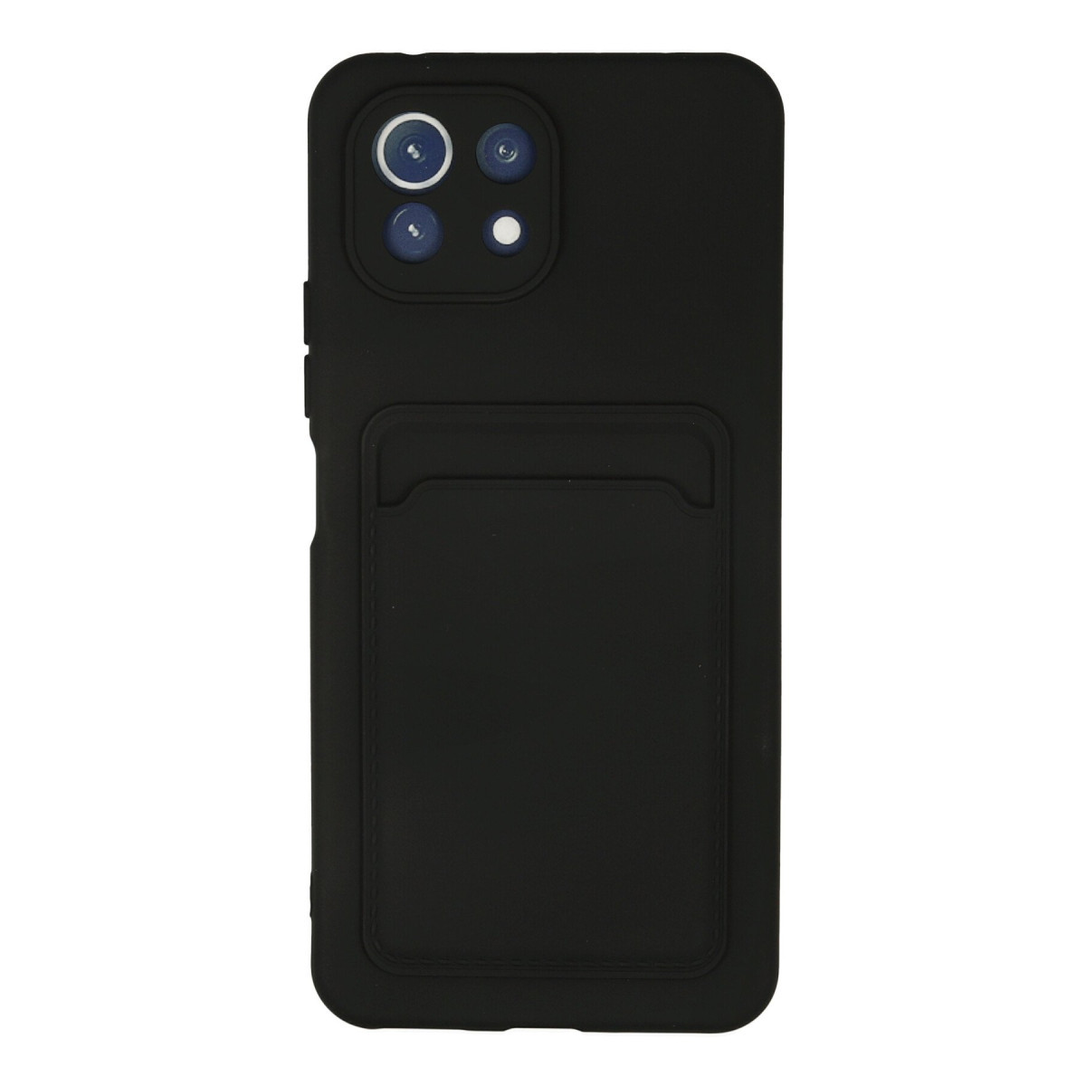 Newface Xiaomi Mİ 11 Lite Kılıf Kelvin Kartvizitli Silikon - Siyah — görsel 7