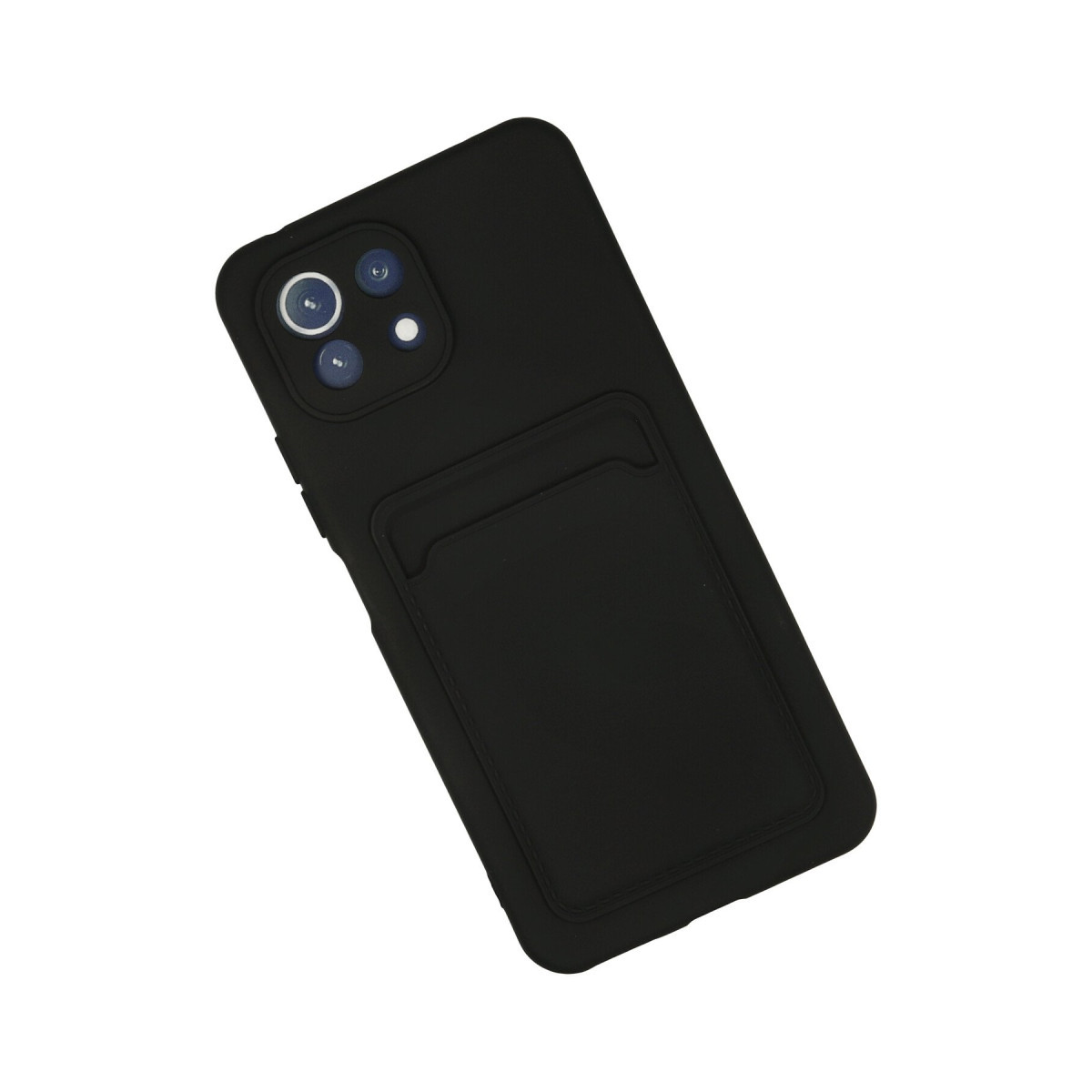 Newface Xiaomi Mİ 11 Lite Kılıf Kelvin Kartvizitli Silikon - Siyah — görsel 8