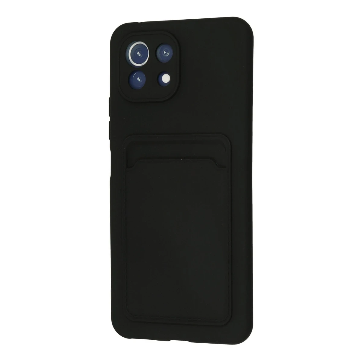 Newface Xiaomi Mİ 11 Lite Kılıf Kelvin Kartvizitli Silikon - Siyah — görsel 6