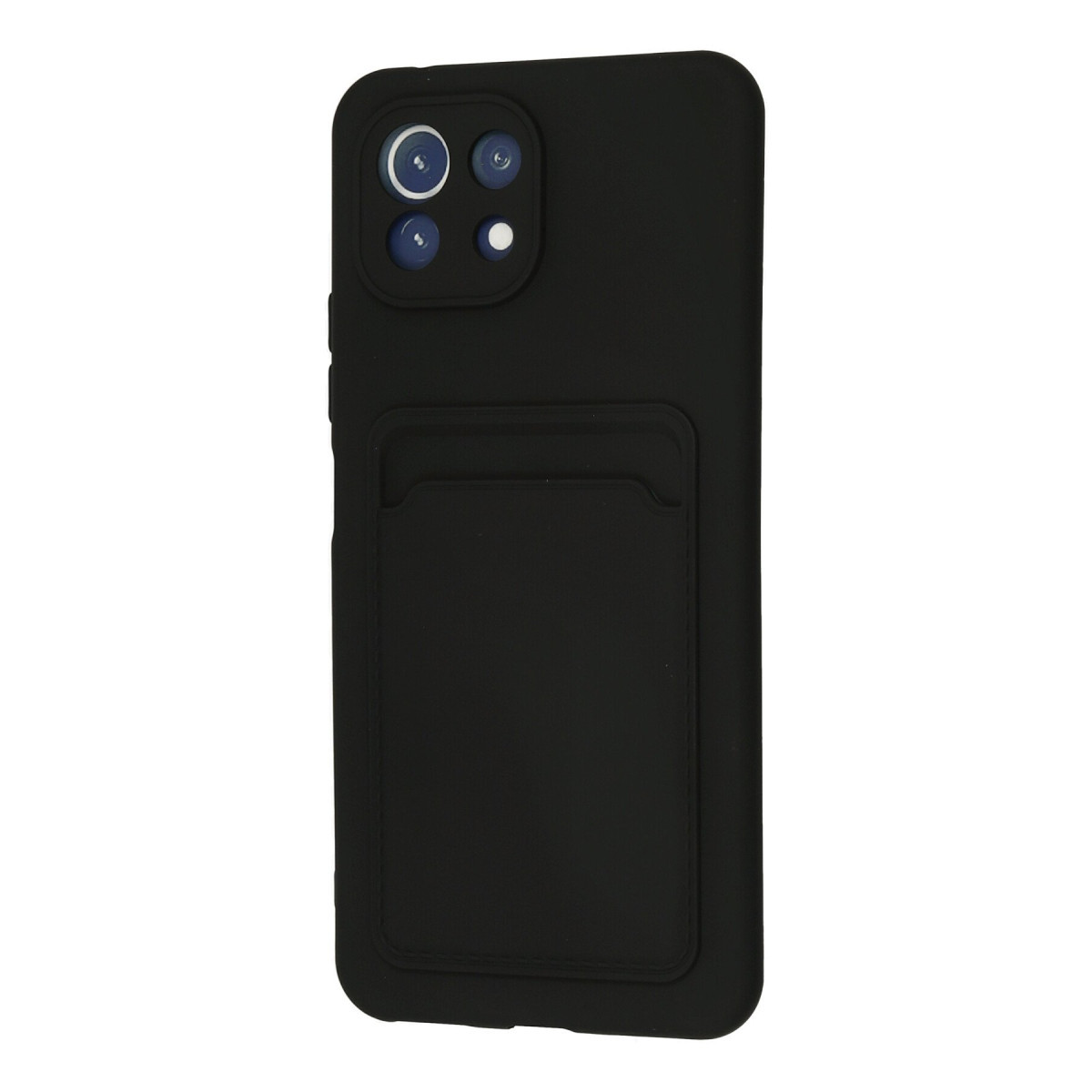 Newface Xiaomi Mİ 11 Lite Kılıf Kelvin Kartvizitli Silikon - Siyah — görsel 9