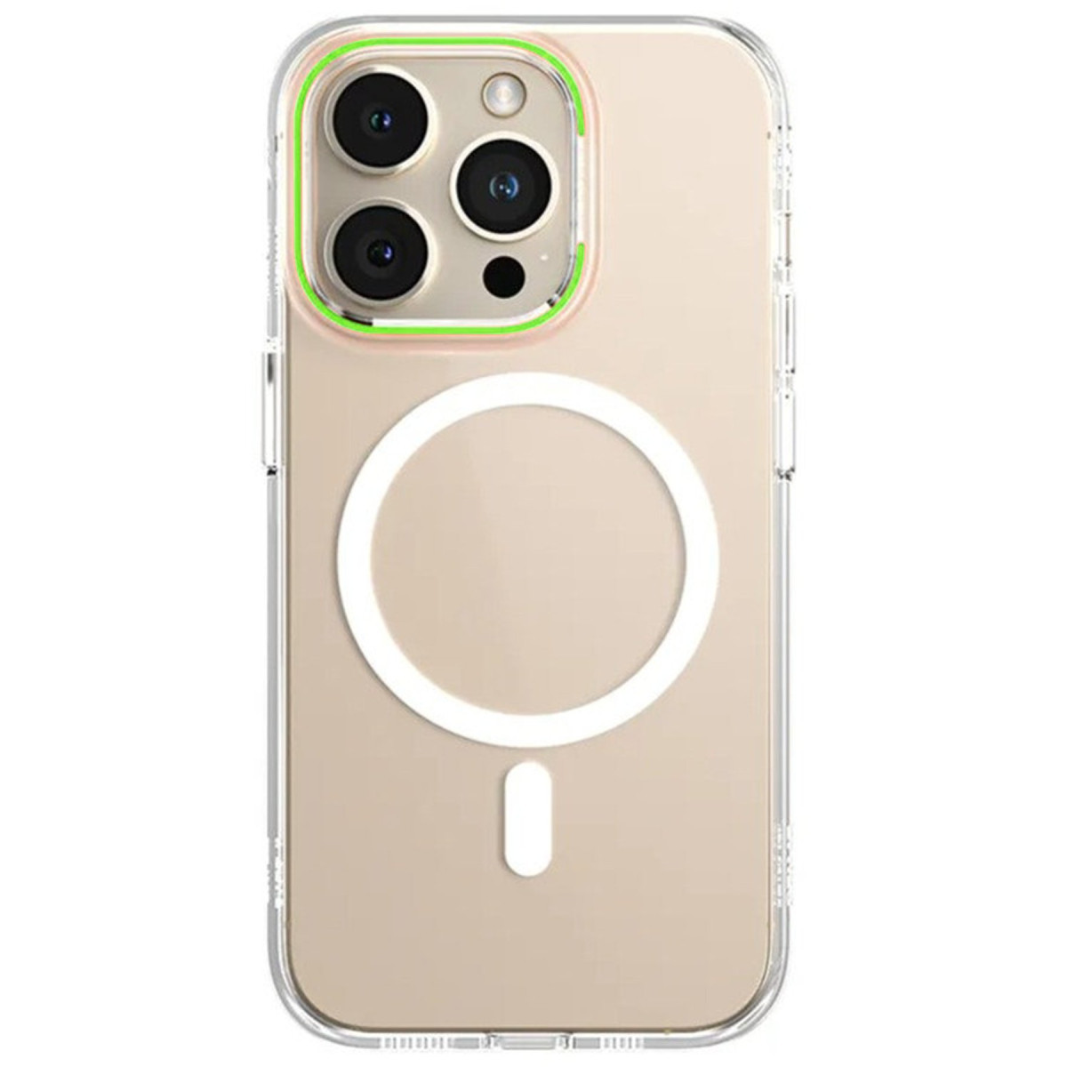 Newface Apple iPhone 14 Pro Max Kılıf Blueo Anti Drop Magsafe Kapak - Yeşil — görsel 5