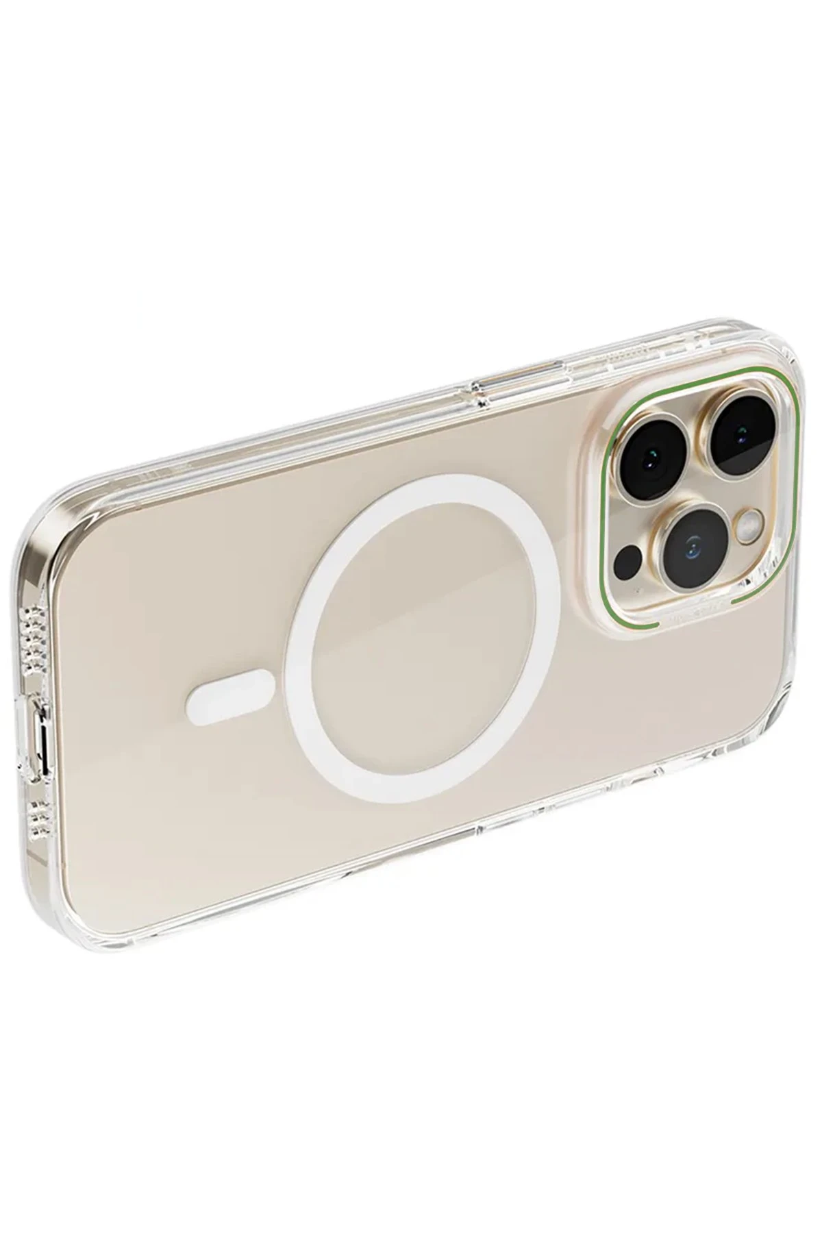 Newface Apple iPhone 14 Pro Max Kılıf Blueo Anti Drop Magsafe Kapak - Yeşil — görsel 2