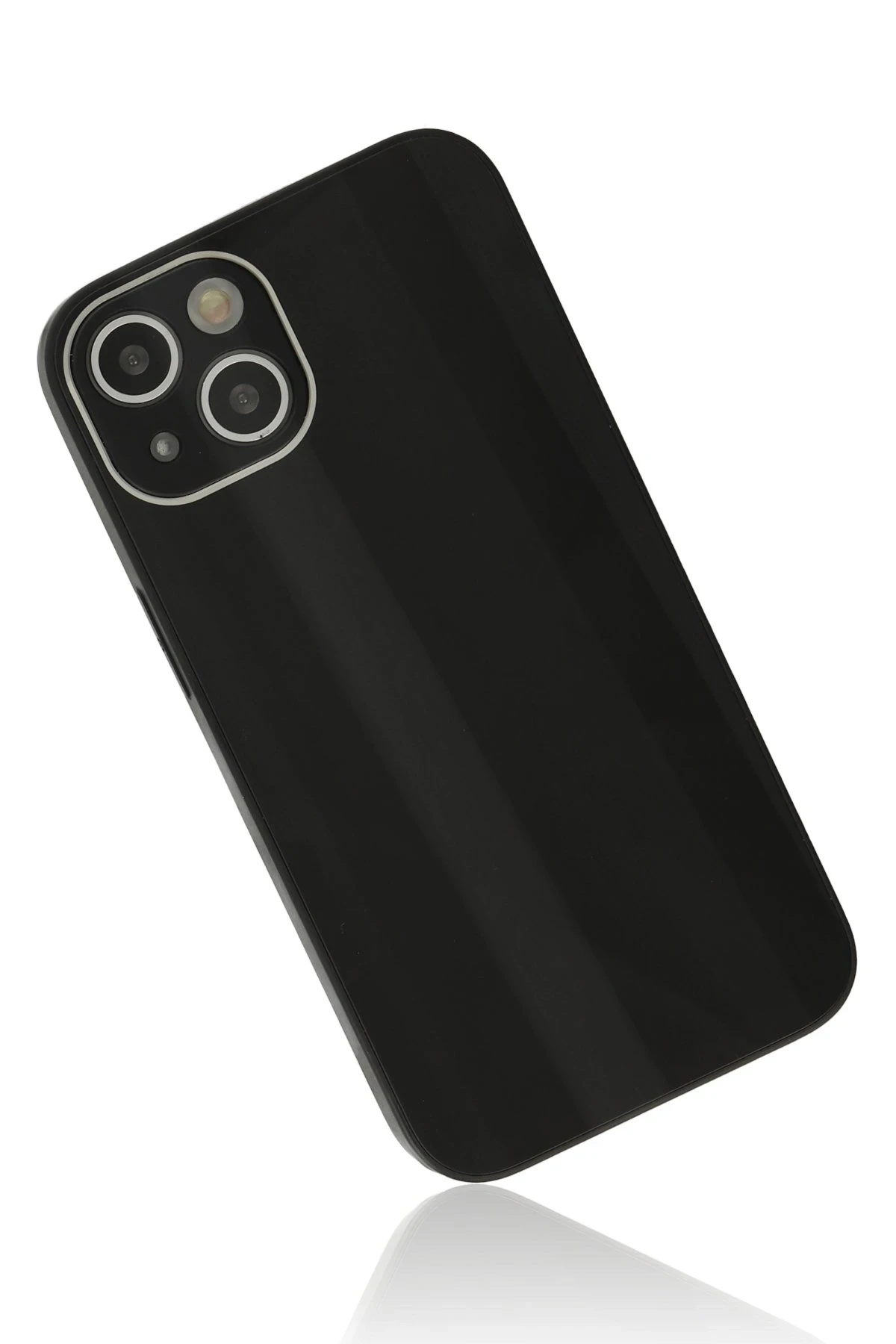 Newface Apple iPhone 14 Plus Kılıf Glass Kapak - Siyah — görsel 2