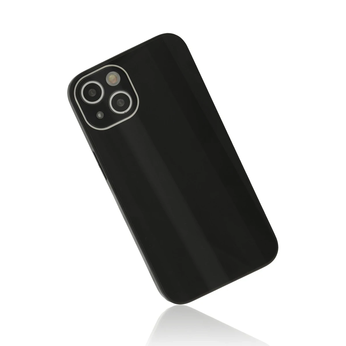 Newface Apple iPhone 14 Plus Kılıf Glass Kapak - Siyah — görsel 7