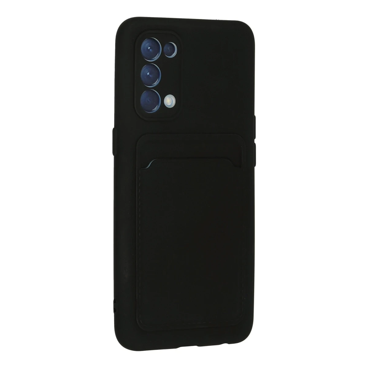 Newface Oppo Reno 5 Kılıf Kelvin Kartvizitli Silikon - Siyah — görsel 6