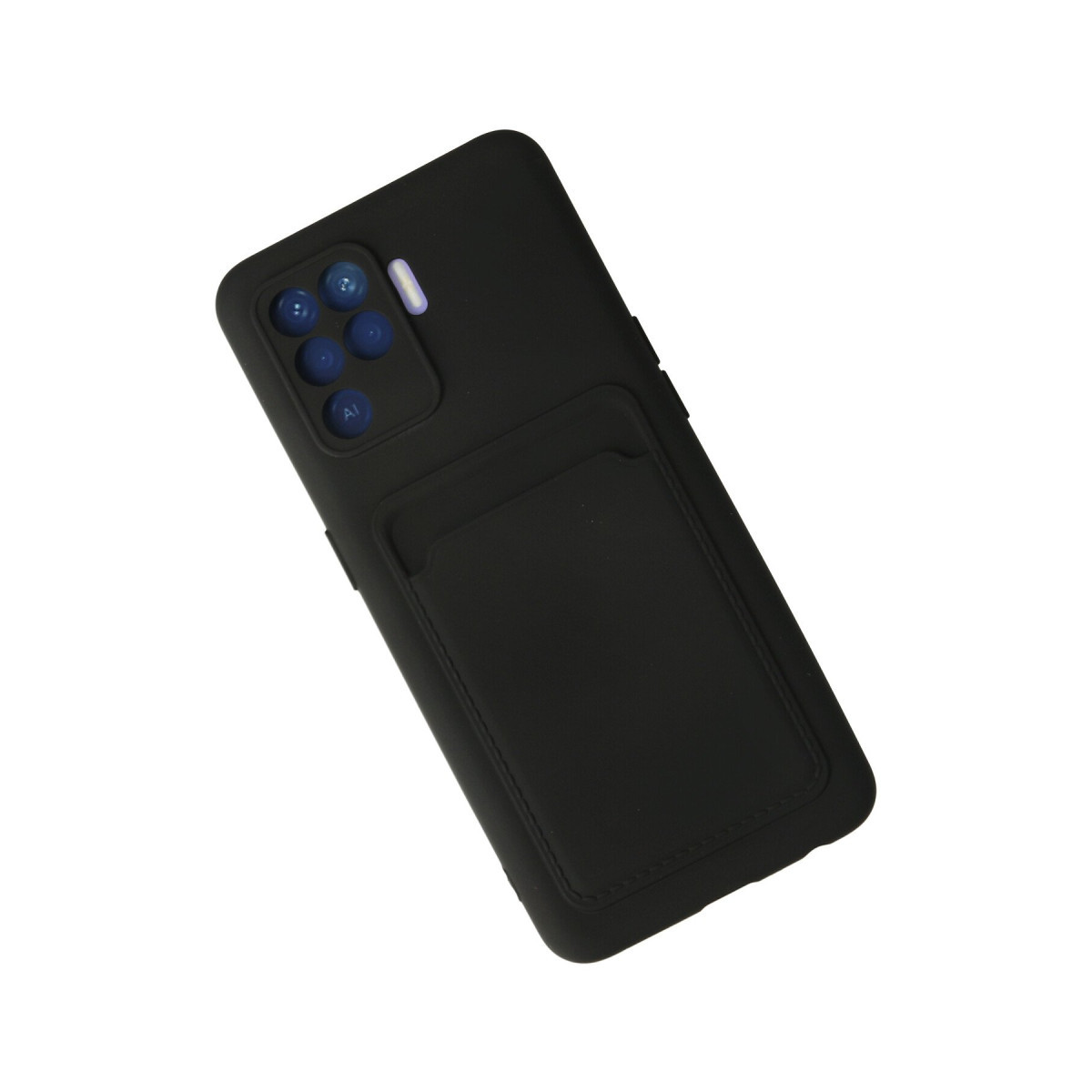 Newface Oppo Reno 5 Lite Kılıf Kelvin Kartvizitli Silikon - Siyah — görsel 9