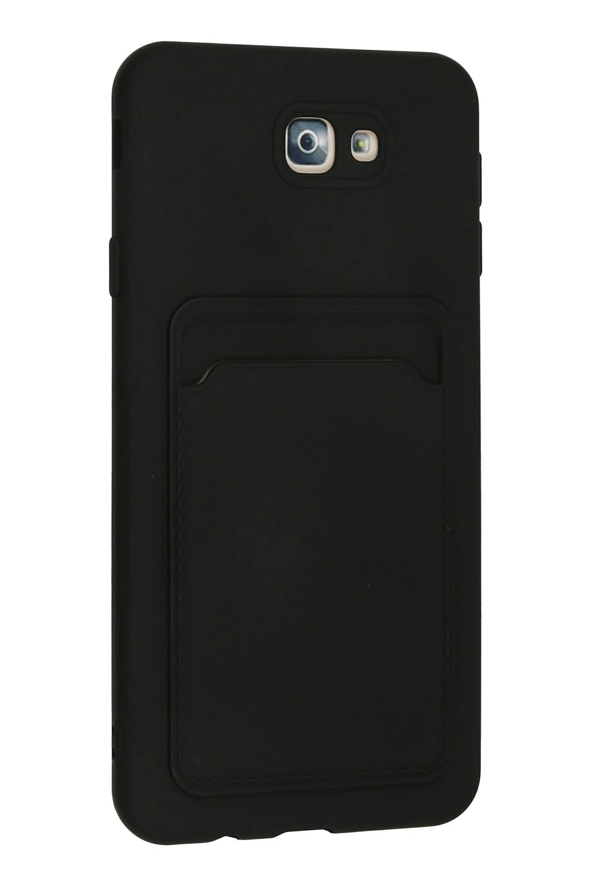 Newface Samsung Galaxy J7 Prime Kılıf Kelvin Kartvizitli Silikon - Siyah — görsel 3