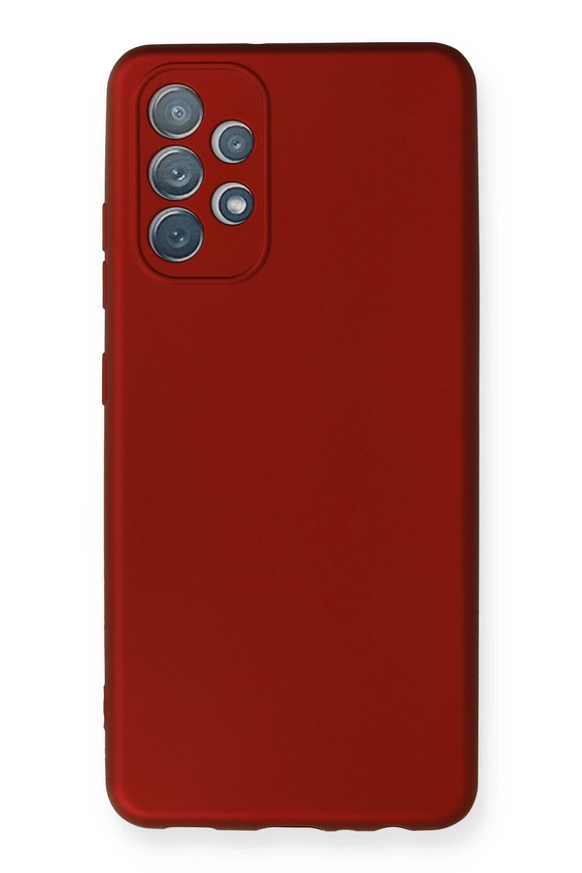 Newface Samsung Galaxy A32 Kılıf First Silikon - Bordo